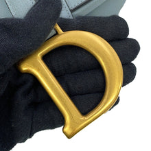 将图像加载到图库查看器中，Dior Saddle bag BlueM0446CWVG Leather
