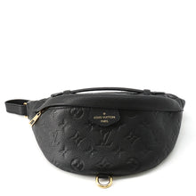 将图像加载到图库查看器中，LOUIS VUITTON Bumbag NoirM44812 Monogram Empreinte Leather
