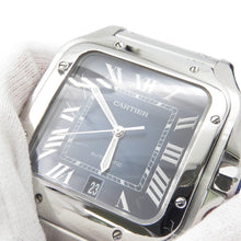 Load image into Gallery viewer, CARTIER Santos de Cartier LM H47.5mm×W39.8mm Stainless Steel Blue DialWSSA0013
