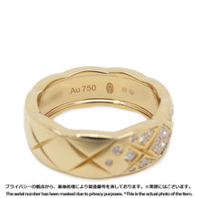 Load image into Gallery viewer, CHANEL Coco Crush Collection Ring Size 51/#11 MediumJ10864 18K Yellow Gold
