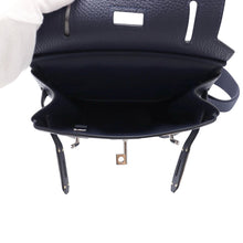 Load image into Gallery viewer, HERMES Kelly Akkad Blue Nuit Togo Leather Size PM
