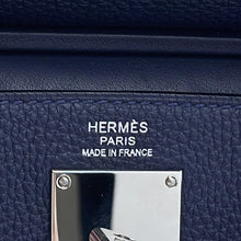 Load image into Gallery viewer, HERMES Kelly Akkad Blue Nuit Togo Leather Size PM
