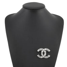 Load image into Gallery viewer, CHANEL CC Logo Star Brooch Metal Faux Pearl Rhinestone

