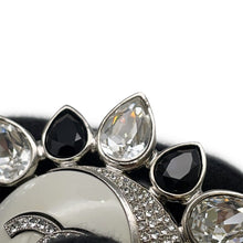 将图像加载到图库查看器中，CHANEL CC Logo Sun BroochAB7728 Metal Rhinestone
