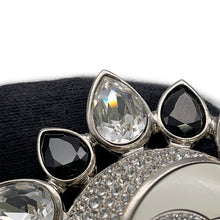 将图像加载到图库查看器中，CHANEL CC Logo Sun BroochAB7728 Metal Rhinestone
