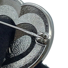 将图像加载到图库查看器中，CHANEL CC Logo Heart Brooch Metal Rhinestone
