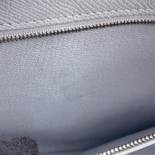 将图像加载到图库查看器中，HERMES Kelly Sellier Blue Gacier Epsom Size 28
