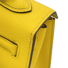 将图像加载到图库查看器中，HERMES Kelly Sellier Jaune de Naples Epsom Size 25
