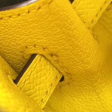 将图像加载到图库查看器中，HERMES Kelly Sellier Jaune de Naples Epsom Size 25
