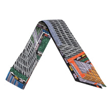 将图像加载到图库查看器中，HERMES Twilly Pantin City Black/Parme/Multicolor Silk100%
