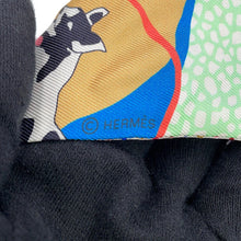 Load image into Gallery viewer, HERMES Twilly Twins En Liberte (Freely) Rose/Blue/Vert Silk100%
