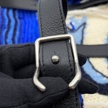 将图像加载到图库查看器中，LOEWE Dragon knit bag - William De Morgan collaboration Blue/Black/Multicolor Wool Leather

