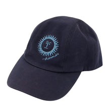 将图像加载到图库查看器中，HERMES Cap Davis Sunshine Size 59 Navy Cotton
