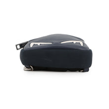 Load image into Gallery viewer, FENDI Monster Bugs Eye Crossbody Bag Navy7VZ033 Nylon Leather
