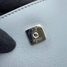 将图像加载到图库查看器中，FENDI Two Jules Bugs Monster Shoulder Bag Gray/Multicolor8M0369 Leather Fur
