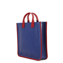 Load image into Gallery viewer, GUCCI Children's Tote Bag Blue/Red/Orange550763 PVC Coated Canvas
