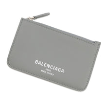 Load image into Gallery viewer, BALENCIAGA Cash 2.0 Long Coin &amp; Card Holder Gray810902 Leather
