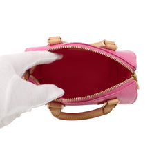 Load image into Gallery viewer, LOUIS VUITTON LVRemix Collection Nano Speedy Neon PinkM83273 Monogram Vernis Leather
