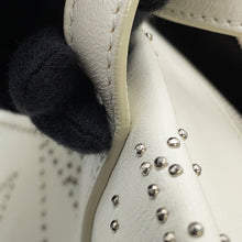 Load image into Gallery viewer, JIMMY CHOO Sophia S Studded 2WAY Bag White Leather
