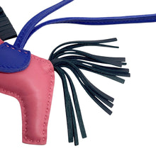 Load image into Gallery viewer, HERMES Rodeo Rose Azalee / Blue Electric / Vert Shipley Muskin Size PM
