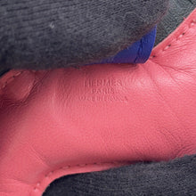 Load image into Gallery viewer, HERMES Rodeo Rose Azalee / Blue Electric / Vert Shipley Muskin Size PM
