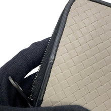 Load image into Gallery viewer, Bottega Veneta INTRECCIATO Bicolor Zip Around Long Wallet Red/Gray510643VBNV28558 Leather
