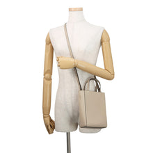 Load image into Gallery viewer, BONAVENTURA Bonaventura Noblessa Shopper Bag 2WAY Bag Beige Leather Size Mini
