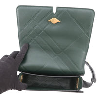 Load image into Gallery viewer, BURBERRY Snip Bag Shoulder Bag Black80889161 Smooth Calf Leather
