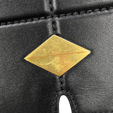 Load image into Gallery viewer, BURBERRY Snip Bag Shoulder Bag Black80889161 Smooth Calf Leather
