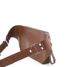 Load image into Gallery viewer, Valentino Garavani VLTN Crossbody Bag Brown Leather
