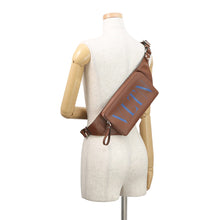 Load image into Gallery viewer, Valentino Garavani VLTN Crossbody Bag Brown Leather
