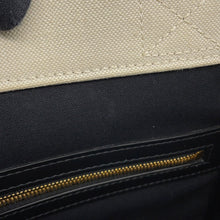 将图像加载到图库查看器中，BALENCIAGA Hardware 2WAY Bag Small White/Black671402 Canvas Leather Size S
