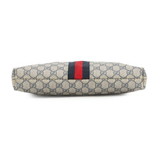 Load image into Gallery viewer, GUCCI Cherie Shoulder Bag Beige/Navy/Red388926 GG Supreme Leather

