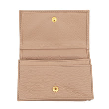 Load image into Gallery viewer, PRADA Card Case Beige1MC122 Leather
