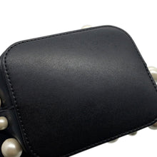 将图像加载到图库查看器中，FENDI Mini Montresor 2WAY Bag Black8BS010 Leather
