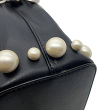 将图像加载到图库查看器中，FENDI Mini Montresor 2WAY Bag Black8BS010 Leather
