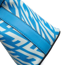 Load image into Gallery viewer, FENDI Mini Montresor 2WAY Bag Blue/White8BS010 PVC Leather
