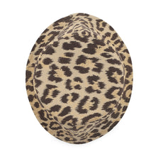 将图像加载到图库查看器中，Dior Leopard Pattern Oblique Reversible Bucket Hat Size 58 Beige/Brown14LEO923I134 Polyester46% Cotton46% Polyurethane8%
