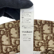 将图像加载到图库查看器中，Dior Leopard Pattern Oblique Reversible Bucket Hat Size 58 Beige/Brown14LEO923I134 Polyester46% Cotton46% Polyurethane8%
