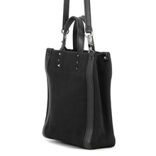 Load image into Gallery viewer, Valentino Garavani VLTN Lock Studded 2-Way Bag Black/White5Y2B0B78PYY_0N1 Canvas Leather
