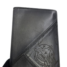 Load image into Gallery viewer, Berluti Calligraphy Long Wallet Dark Gray Leather
