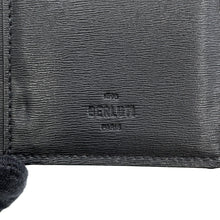 Load image into Gallery viewer, Berluti Calligraphy Long Wallet Dark Gray Leather
