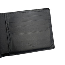 Load image into Gallery viewer, Berluti Calligraphy Bifold Wallet Dark Gray Leather
