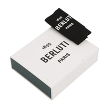 Load image into Gallery viewer, Berluti Calligraphy Bifold Wallet Dark Gray Leather
