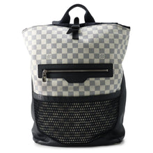 Load image into Gallery viewer, LOUIS VUITTON Match Point Backpack White/NavyN40018 Damier Coastline
