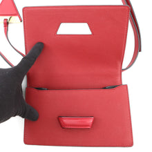 将图像加载到图库查看器中，LOEWE Barcelona Shoulder Bag Red302.74NP39 Leather
