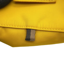 将图像加载到图库查看器中，FENDI Bucket Shoulder Bag Yellow7AS056 AG0P Nylon Leather
