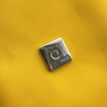 将图像加载到图库查看器中，FENDI Bucket Shoulder Bag Yellow7AS056 AG0P Nylon Leather
