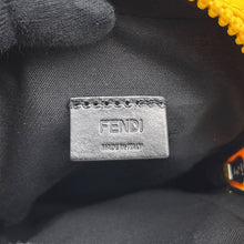 将图像加载到图库查看器中，FENDI Bucket Shoulder Bag Yellow7AS056 AG0P Nylon Leather
