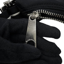 Load image into Gallery viewer, Givenchy 4G Logo Shoulder Bag Black Nylon Canvas
